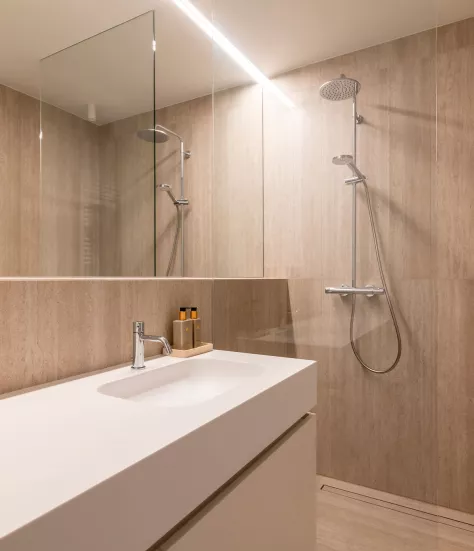 Badkamer in Oostduinkerke